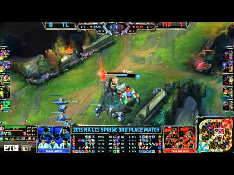 Team Liquid vs Team Impulse - Game 2 - NA LCS 3rd Place Match Spring 2015