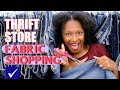 How To Shop For Fabric At A Thrift Store And Deconstruct Clothes For Upcycling