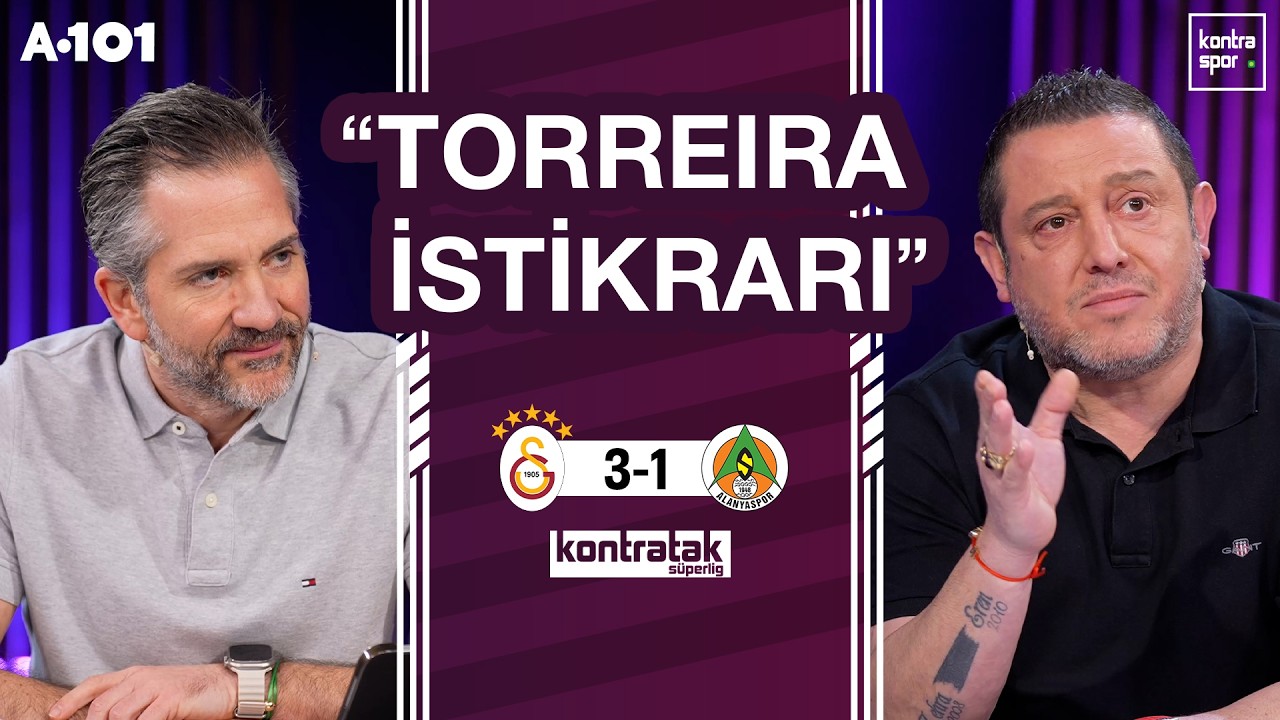 🔴 CANLI | Galatasaray - Alanyaspor Maç Sonu | Nihat Kahveci, Nebil Evren | Kontratak Süper Lig