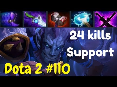 Dota 2 with Riki 24 kills (Roaming Support) | Best Plays MMR Dota 2 Pro #110