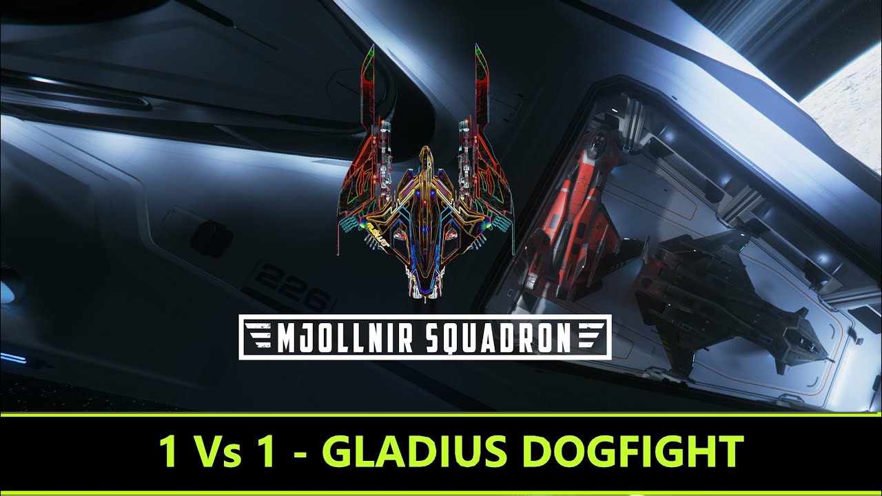 Too Linear / Star Citizen - Two Linears - Gladius Dogfight