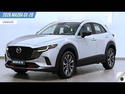 New 2026 Mazda CX-20 Unveiled - Compete in the competitive small crossover industry!