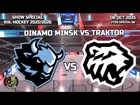 KHL HOCKEY ACTION – DINAMO MINSK vs TRAKTOR