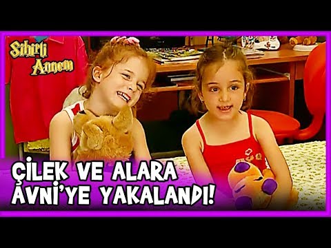 Alara ve Çilek Sihir Yaparaken AVNİ'ye Yakalandı! - Sihirli Annem 22. Bölüm
