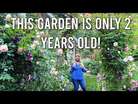 GRAND ROSE GARDEN TOUR! - David Austin Roses, Ramblers, Climbers and Shrubs