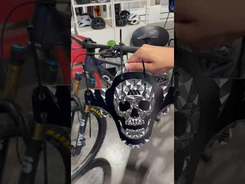 💀🖤 Skull Mud Guard Protection 🖤💀 Orbea Rise Rebuilt ✅💯#enduro #bikelife #mudguard #bikeporn #mtb