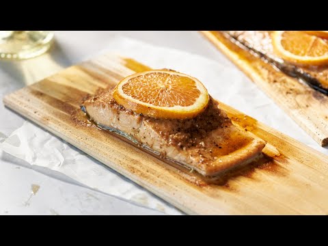 Cedar Plank-Baked Salmon Recipe