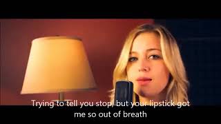 'One More Night' - Maroon 5 (Alex Goot, Chrissy and Friends) with Lyrics