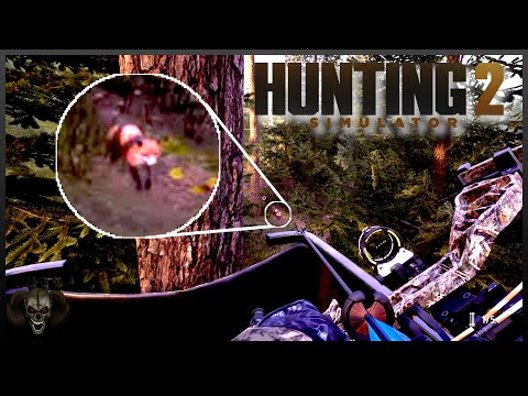 Bow Hunting Foxes from a tree stand! Hunting Simulator 2