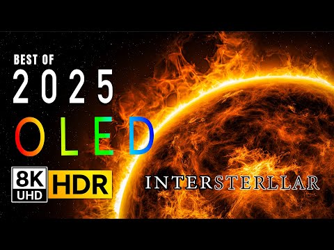 2025 OLED SPACE DEMO | INTERSTELLAR BLACK DEPTH (4K-8K)
