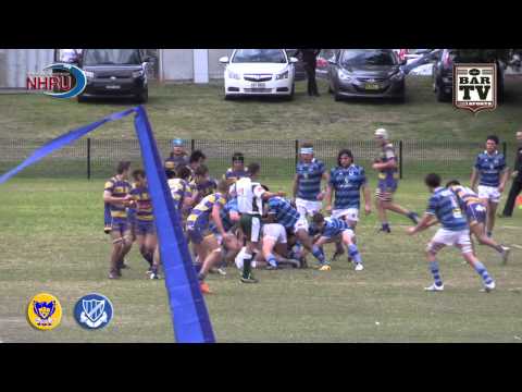 2015 NHRU Round 16 Colts Highlights - Hamilton Hawks v Wanderers