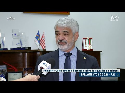 P20: Humberto Costa defende discussão sobre desigualdade e pobreza