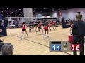 2019 AAU’s Full Set - vs. A-5 South - #18 in Red 