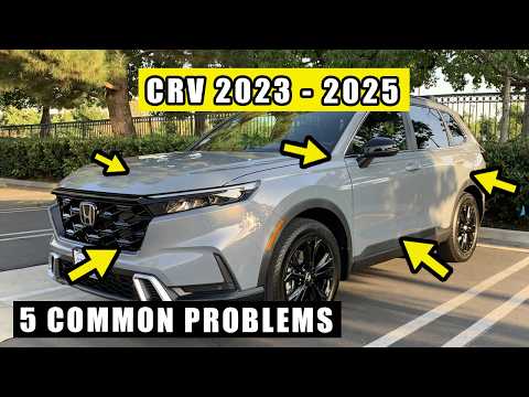5 Most Common Problems of the Honda CRV 2023-2025