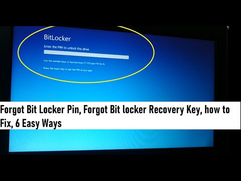 Esqueceu a chave de recuperação do BitLocker, como corrigir, 6 maneiras fáceis