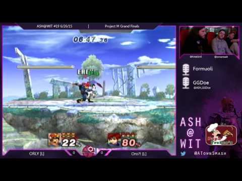 ORLY (Falcon) vs Oro?! (Roy, ZSS) - PM Grand Finals ASH@WIT 6/26/15