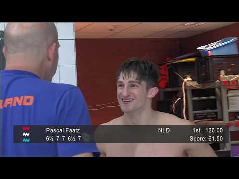 Men 3m Open, final - Eindhoven Diving Cup 2019