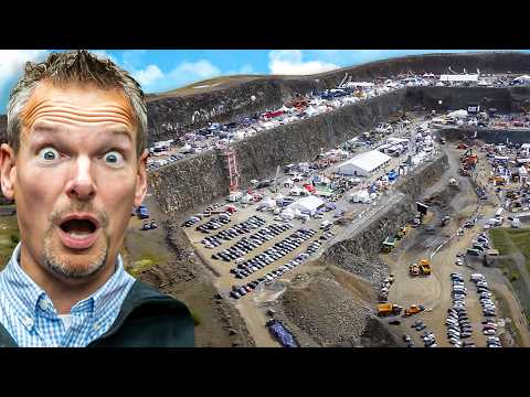 UNBELIEVABLE! Europe's LARGEST QUARRY TRADE FAIR | Zeppelin Rental ON THE JOB