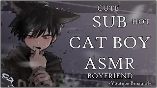 SUB CAT BOY ASMR Cat Boy x Listener Cute Bottom Ca