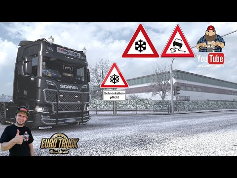 [ETS2 v1.41] Frosty Winter Weather Mod v8.5 *Best Mod ever*