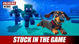 Dachshund Trapped in a Game?! Fights His Way Out!