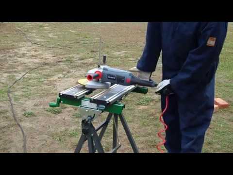 Kampinis šlifuoklis Graphite 59G208; 2600 W video