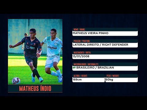 Matheus Índio - Lateral Direito 2008 - Melhores Momentos SSA FC 2023