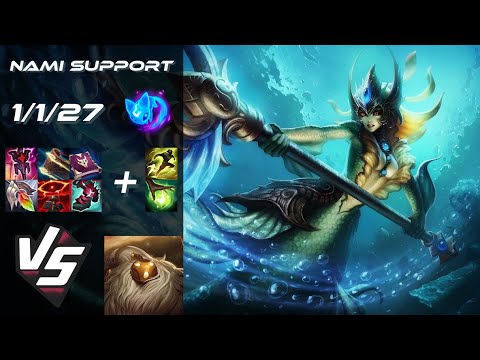 SUPPORT Nami vs Bard - EU Challenger Patch 25.S2.6