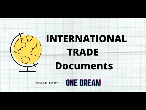 International trade documents |Supply chain| International business|