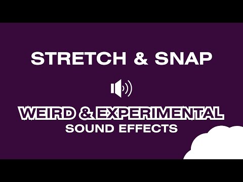 RUBBER STRETCH & SNAP (Cartoon) - Sound Effect