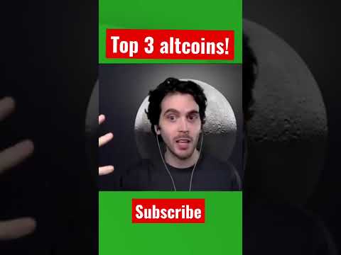 Top 3 altcoins according to Altcoin Daily @AltcoinDaily
