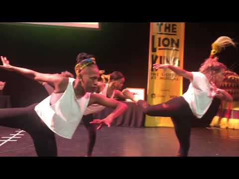 “The Lioness Hunt” The Lion King rehearsal/ press con in Manila.