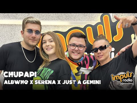 AlbWho, Serena și Just A Gemini au dat buzna cu "Chupapi" în studioul Radio Impuls 🎉
