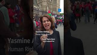 Royaume-Uni : Manifestation « Ligne rouge pour la Palestine »
