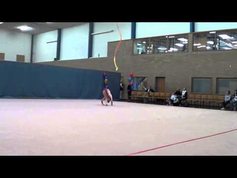 Brittany Law - Level 10 Ribbon - SA RG State Championships 2015