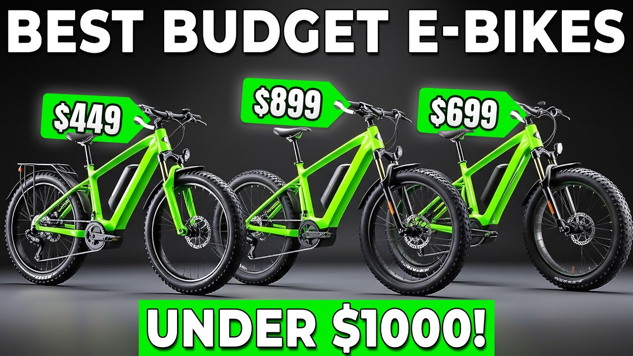 25 Best Budget E-Bikes Under $1,000 (That Don’t Suck)