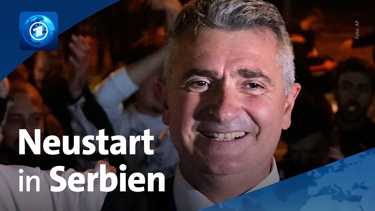 Serbien: Was der Sieg der Studentenliste für das Land bedeutet – ARD-Reporter ordnet ein