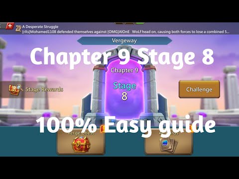 Lords mobile Vergeway chapter 9 Stage 8|Lords mobile Vergeway chapter 9 Stage 8 easiest guide