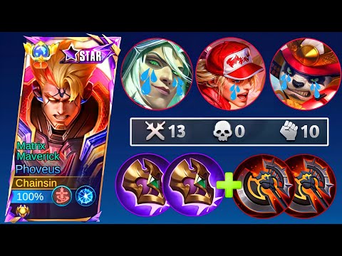 HOW TO DESTROY SHIELD & LIFESTEAL META HEROES USING PHOVEUS ! BEST BUILD 2025🔥