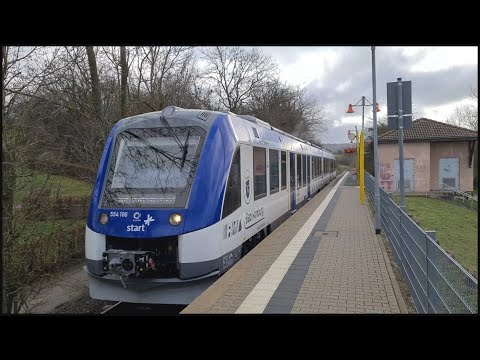 Abfahrt RB 24452 mit iLint in Hundstadt
