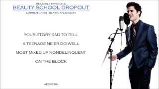 Glee _ Beauty School Dropout Lyrics
