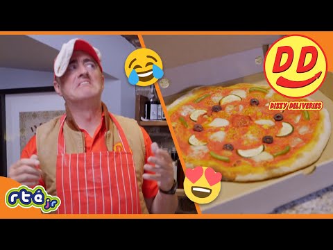 BRAND NEW: Dizzy Deliveries | 🍕😍 Making The YUMMIEST Pizza ✨ | @RTÉjrOfficial