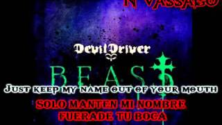 Devildriver - Shitlist (Subtitulos español)