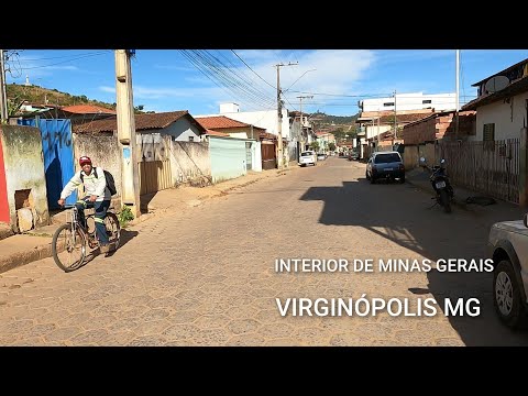VIRGINÓPOLIS MG , PASSEIO PELA À CIDADE DE VIRGINÓPOLIS MG  , INTERIOR DE MINAS GERAIS | MOTOVLOG 