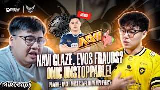 Download lagu NAVI GLAZE! EVOS FRAUDS? EVERYONE HAS A CHANCEEE!!ONIC UNSTOPPABLE! MPL ID S17 Week 8 Recap #MiRecap mp3