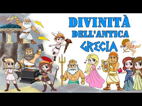 🏛 DIVINITÀ DELL'ANTICA GRECIA - Storia degli DEI DELL'OLIMPO con Miti e Leggende ⚡🌩️