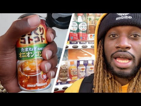 アメリカ人が24時間自販機だけで生活してみた！Living On Tokyo Vending Machines For 24 Hours