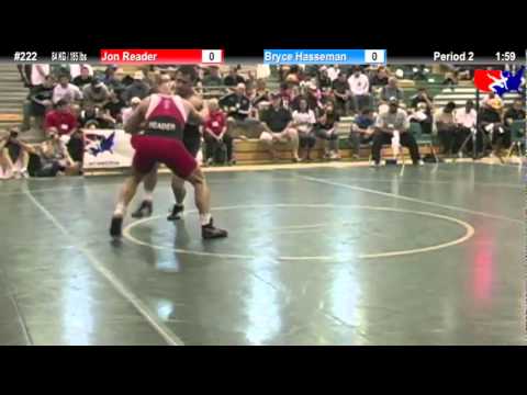 Sunkist Freestyle 84kg Semis - Jon Reader vs. Bryce Hasseman