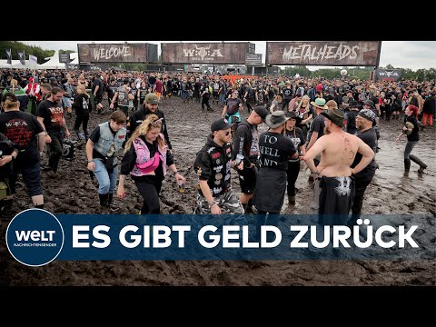 SCHLAMMSCHLACHT IN WACKEN: Festival-Macher wollen abgereisten Besuchern Ticketkosten erstattet