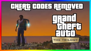 CHEAT CODES REMOVED from Grand Theft Auto: The Trilogy – Definitive Edition(GTA Remastered Gameplay)